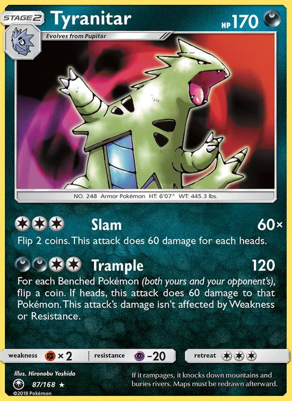 Tyranitar #87/168