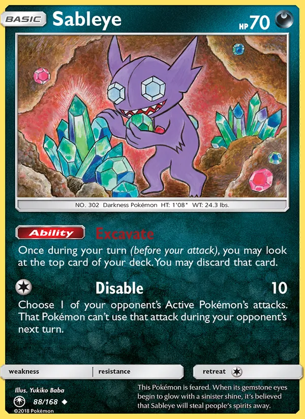 Sableye #88/168