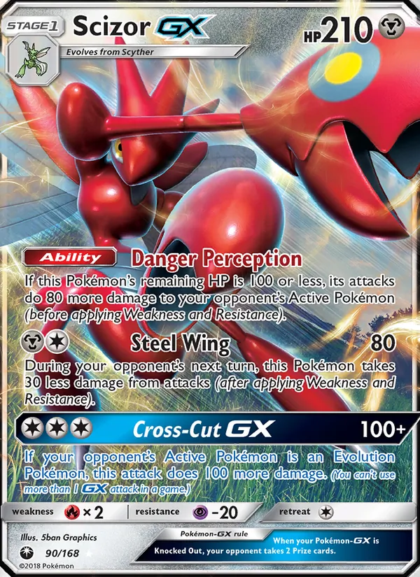 Scizor GX #90/168