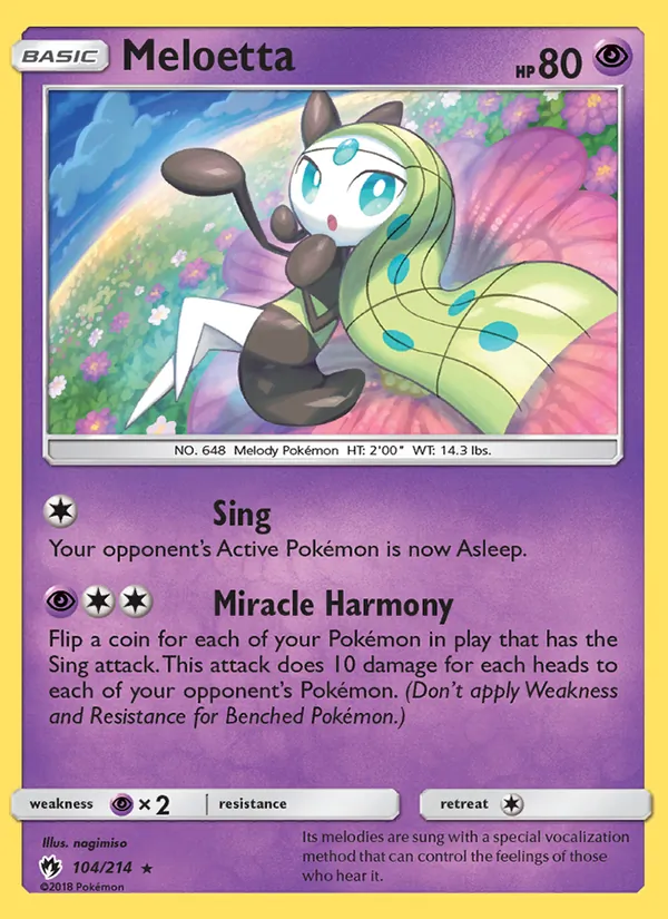 Meloetta #104/214