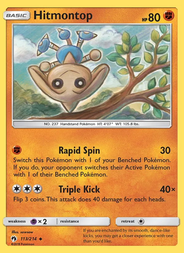 Hitmontop #113/214