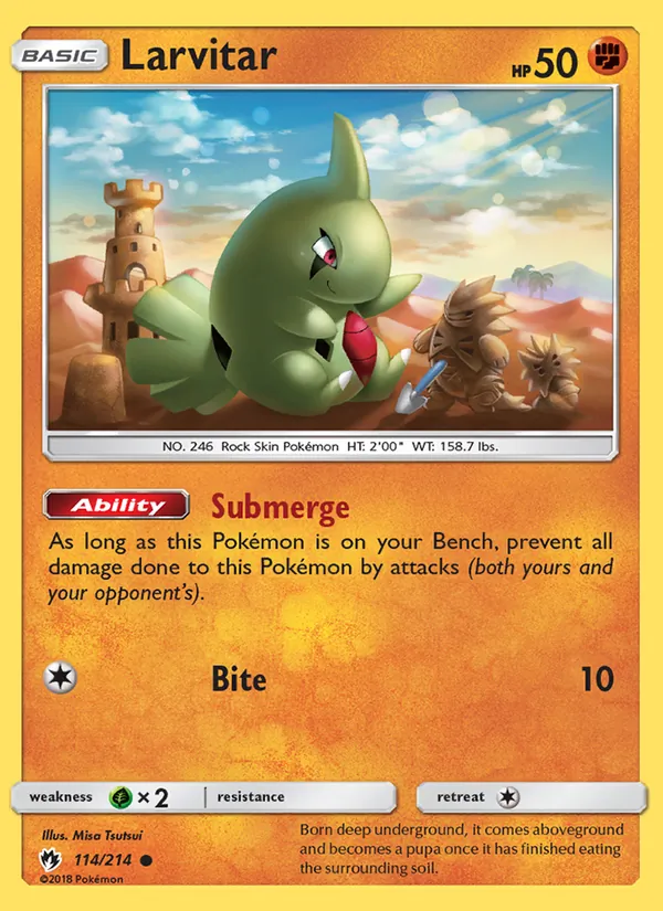 Larvitar #114/214