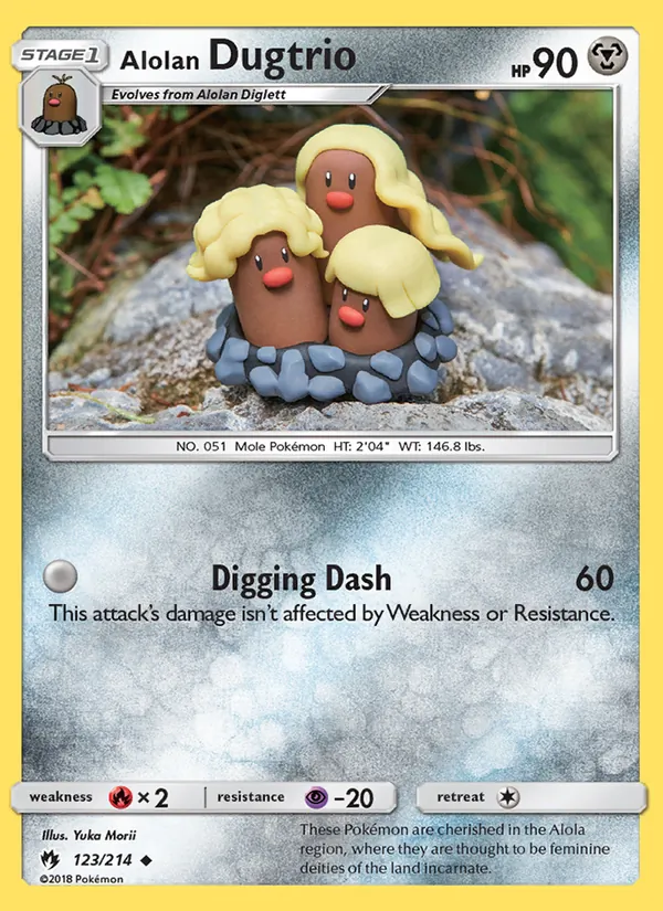 Alolan Dugtrio #123/214