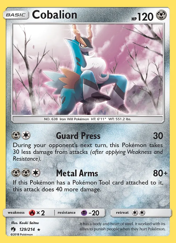 Cobalion #129/214