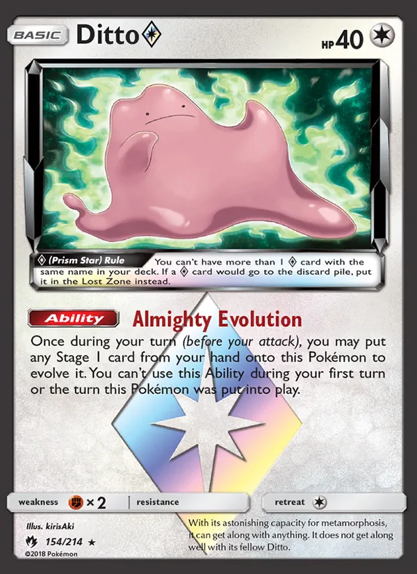 Ditto ◇ #154/214