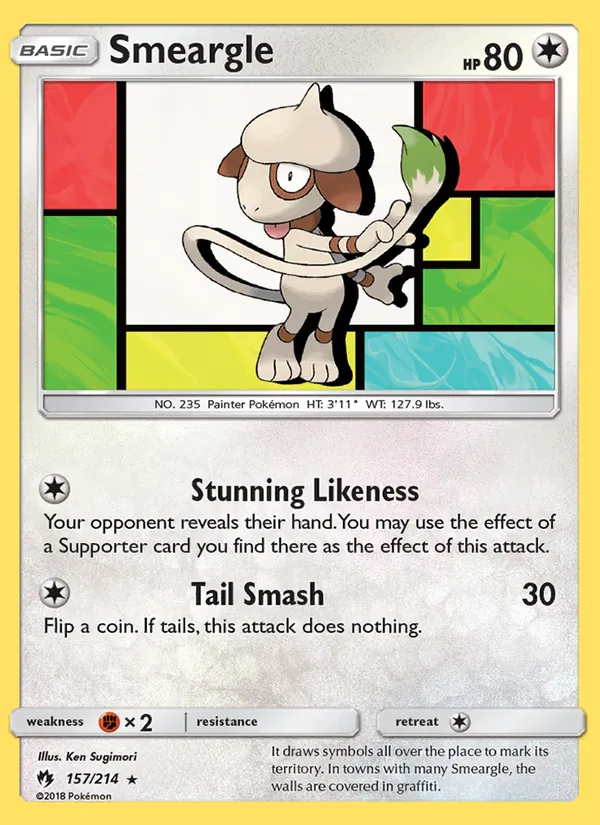 Smeargle #157/214