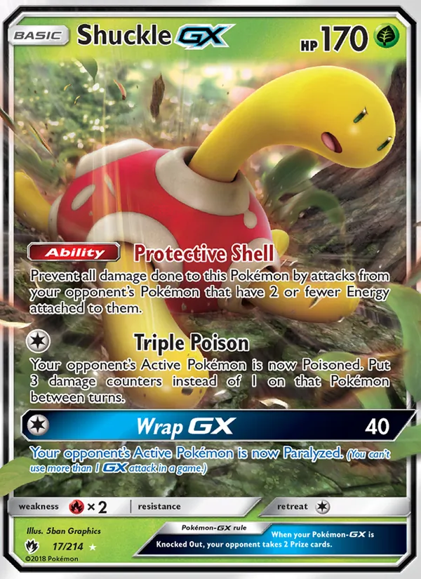 Shuckle GX #17/214