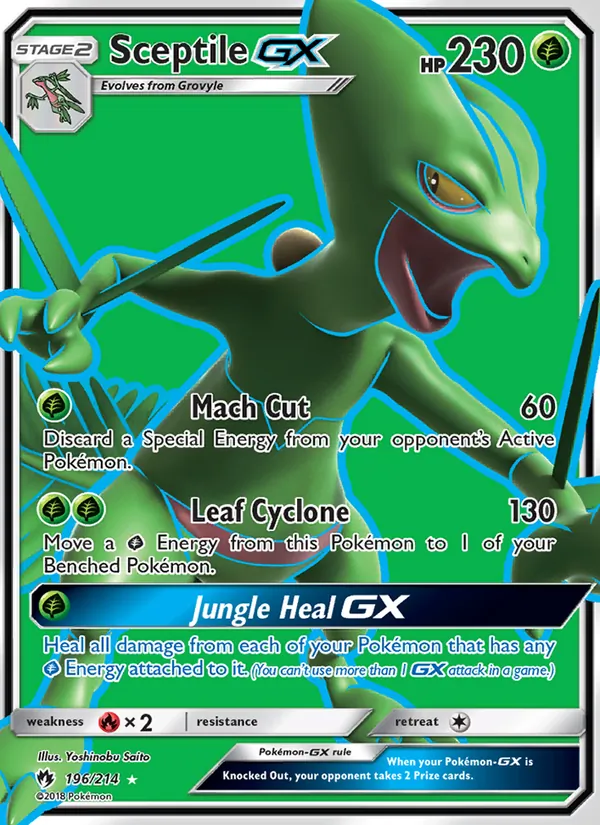Sceptile GX #196/214