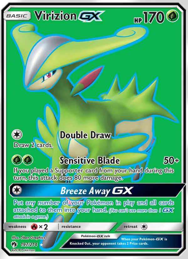 Virizion GX #197/214
