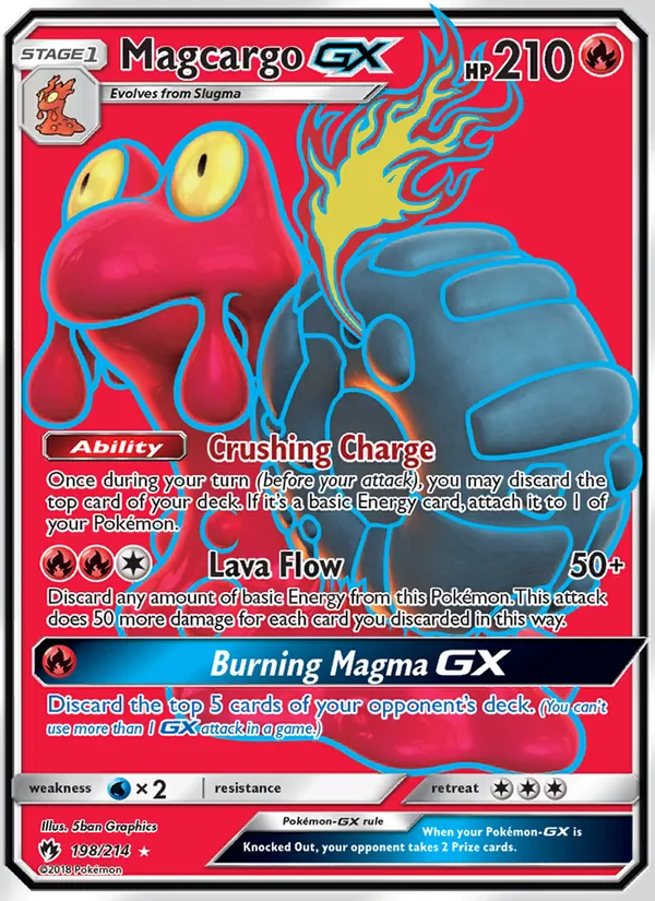 Magcargo GX #198/214