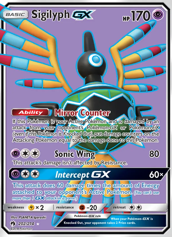 Sigilyph GX #202/214