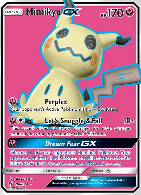 Mimikyu GX #206/214