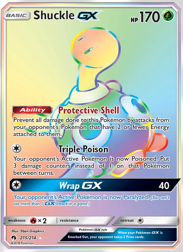 Shuckle GX #215/214