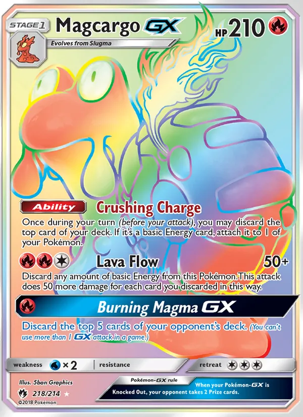Magcargo GX #218/214