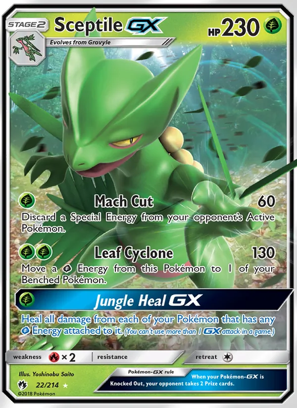 Sceptile GX #22/214