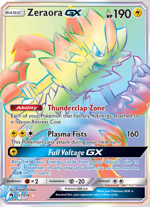 Zeraora GX #221/214