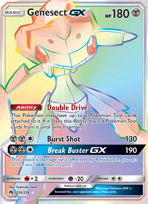 Genesect GX #224/214