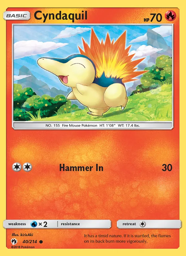 Cyndaquil #40/214