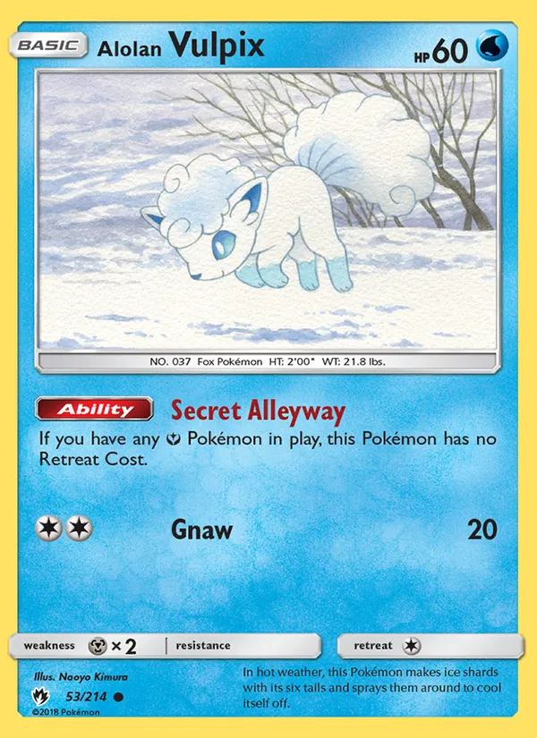 Alolan Vulpix #53/214