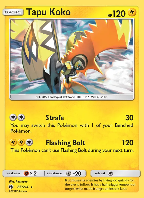 Tapu Koko #85/214