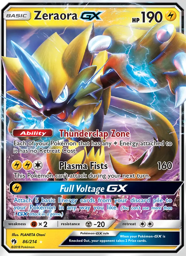 Zeraora GX #86/214