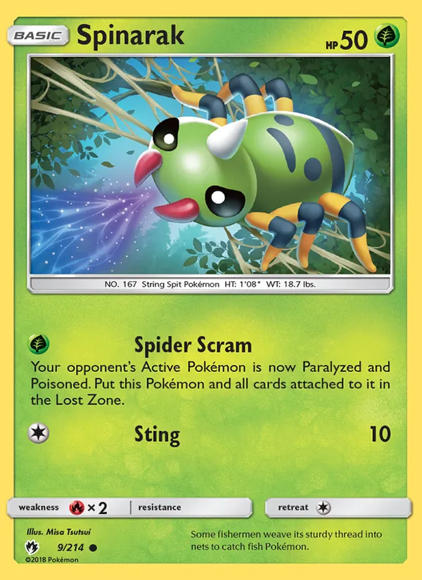 Spinarak #9/214