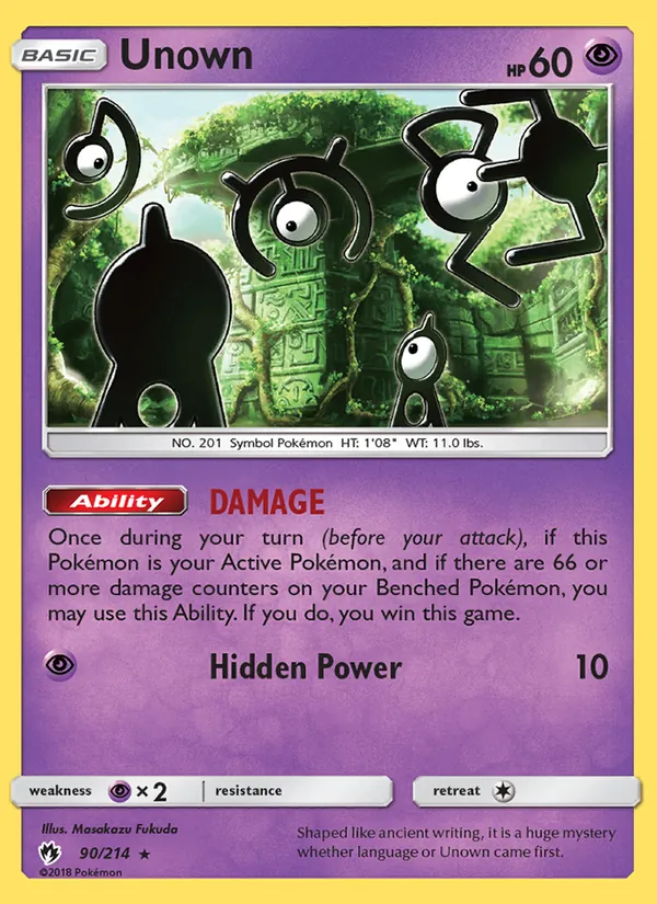 Unown #90/214