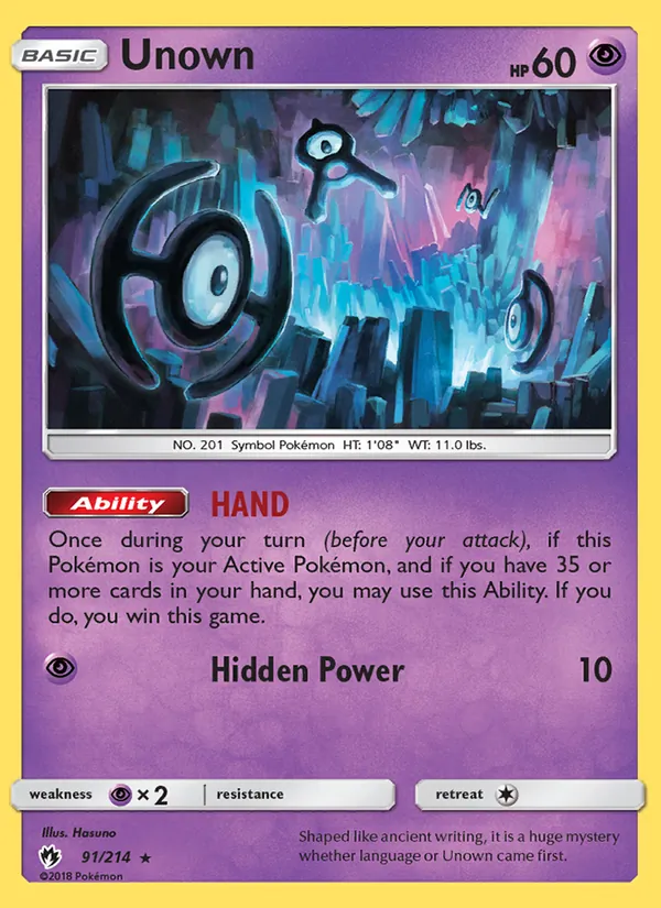 Unown #91/214