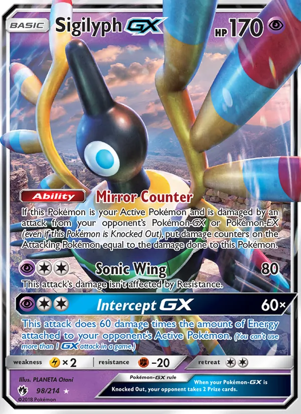 Sigilyph GX #98/214