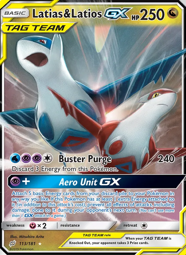 Latias & Latios GX #113/181