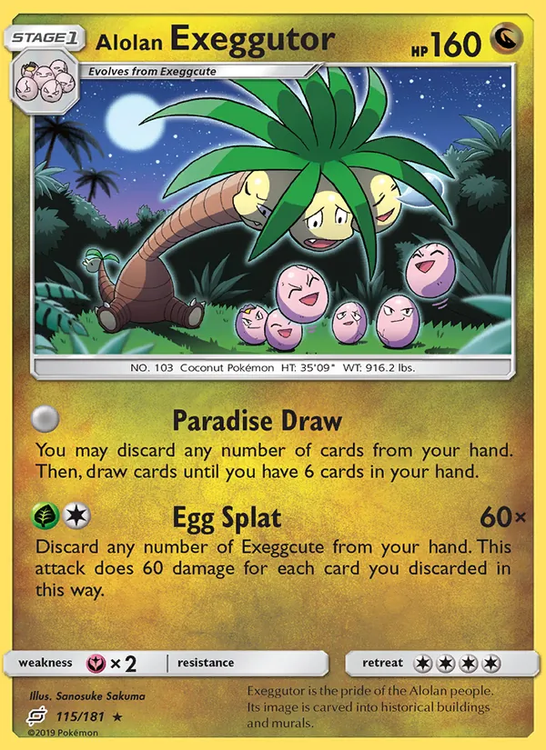 Alolan Exeggutor #115/181