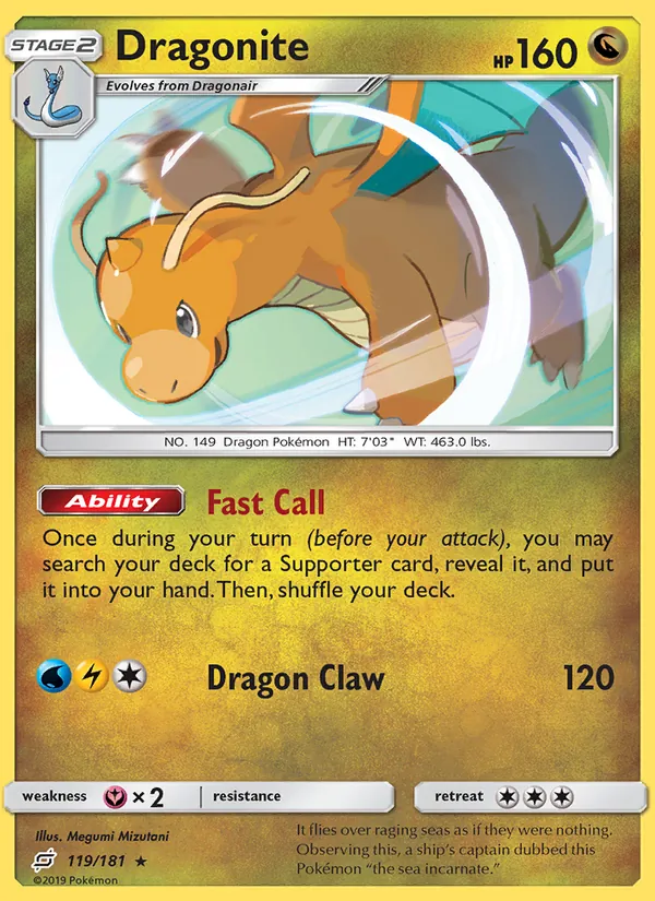 Dragonite #119/181