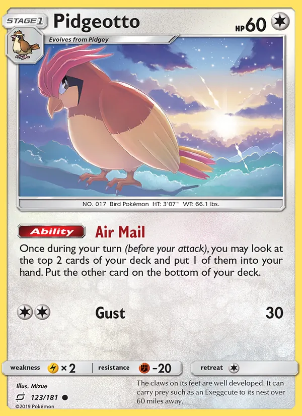 Pidgeotto #123/181