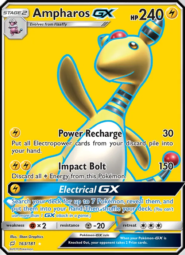 Ampharos GX #163/181