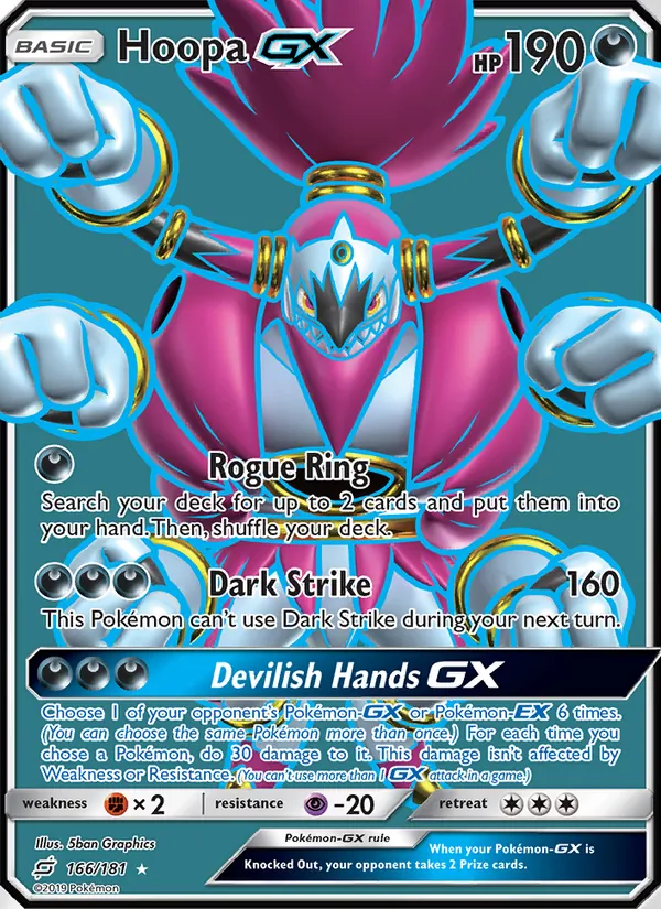 Hoopa GX #166/181