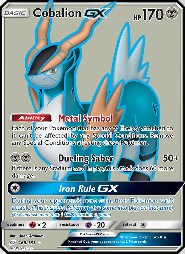 Cobalion GX #168/181
