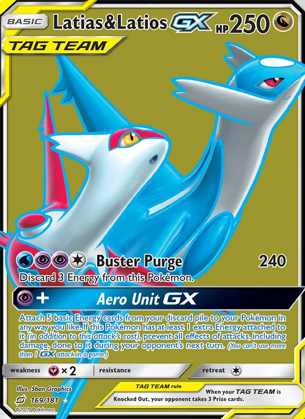 Latias & Latios GX #169/181
