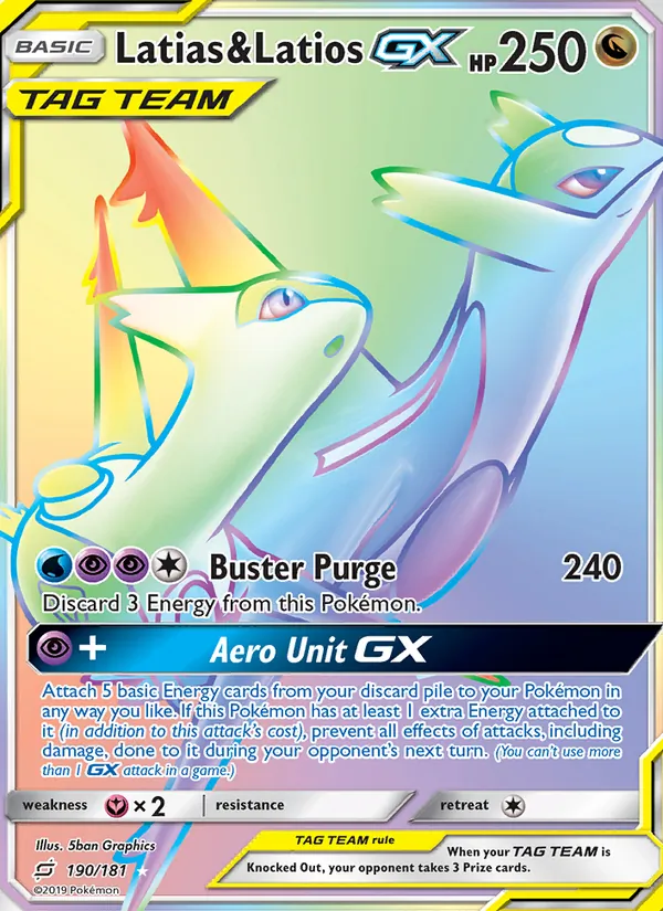 Latias & Latios GX #190/181