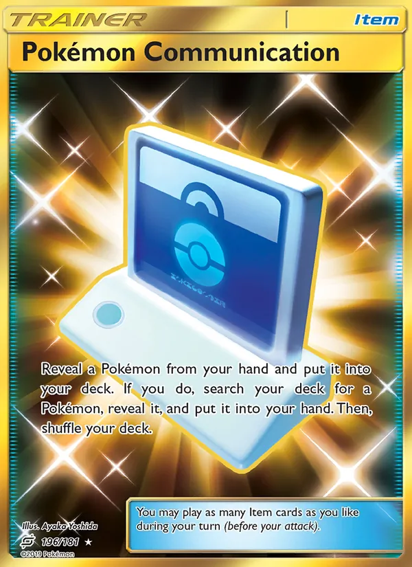 Pokémon Communication #196/181