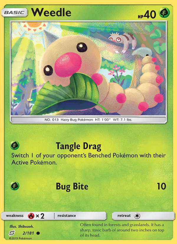 Weedle #2/181