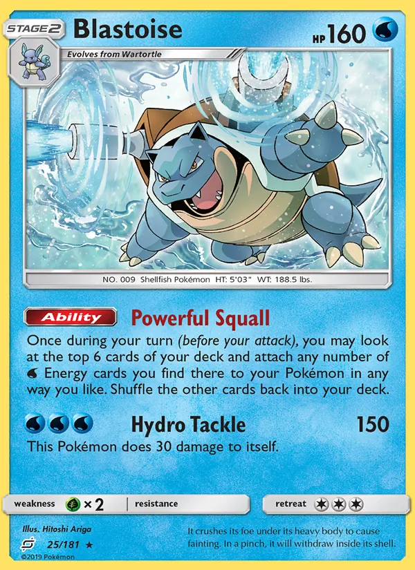 Blastoise #25/181