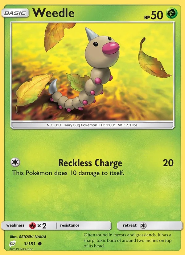 Weedle #3/181
