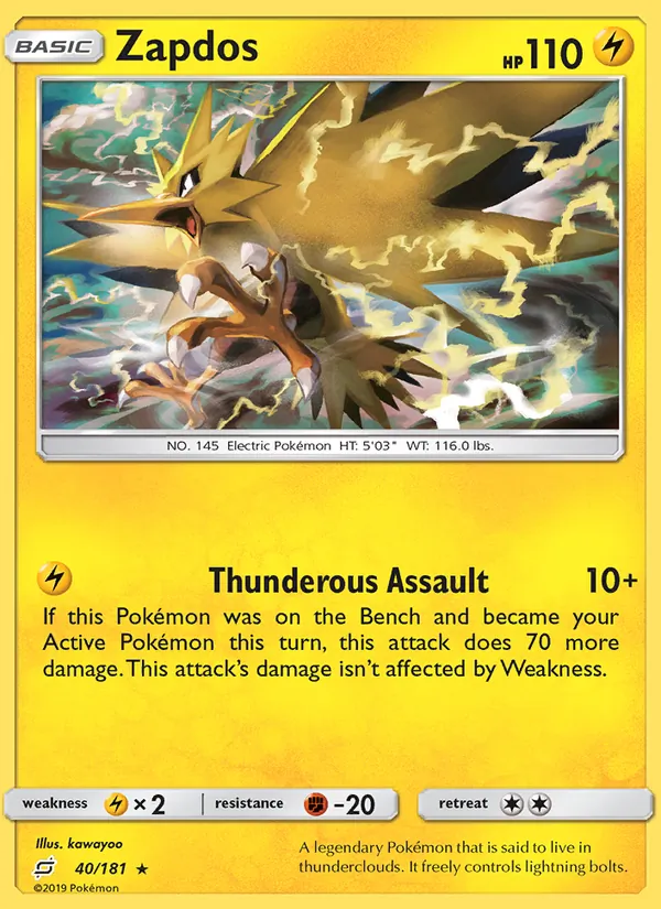 Zapdos #40/181