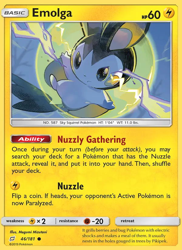 Emolga #46/181