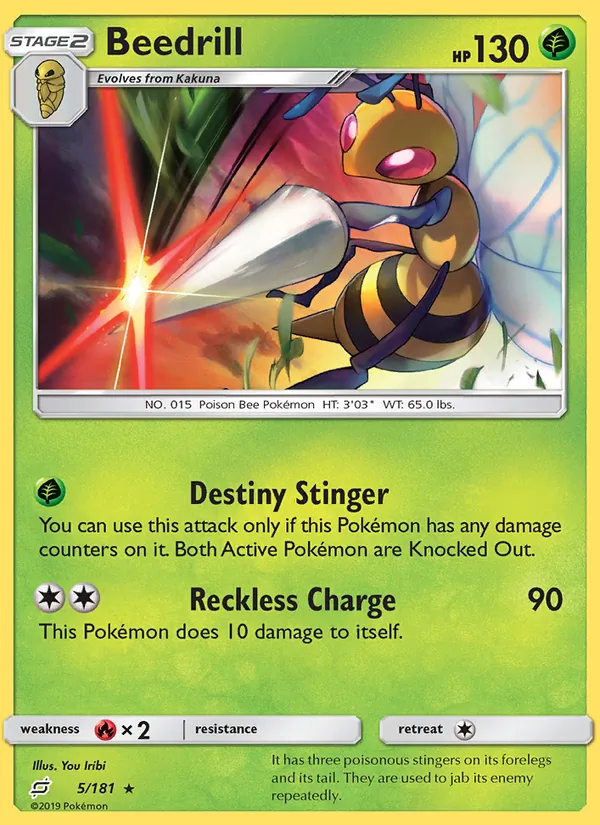 Beedrill #5/181