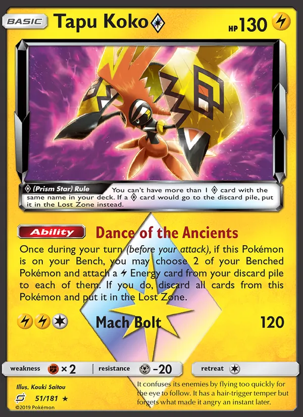 Tapu Koko ◇ #51/181