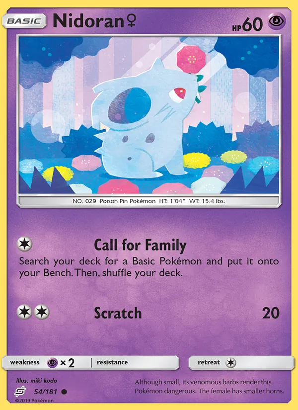 Nidoran♀ #54/181