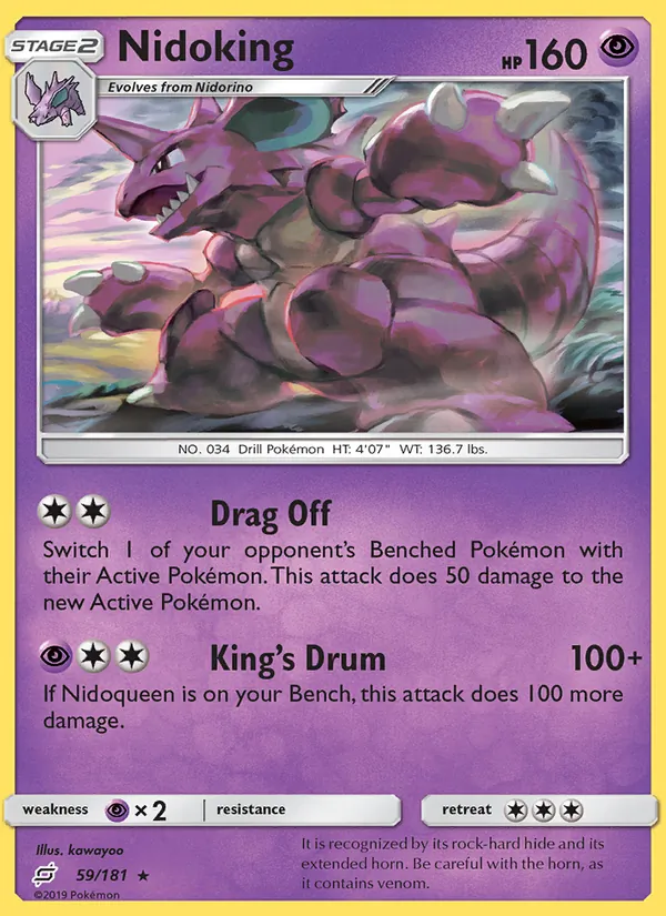 Nidoking #59/181