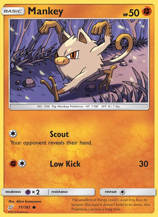 Mankey #71/181
