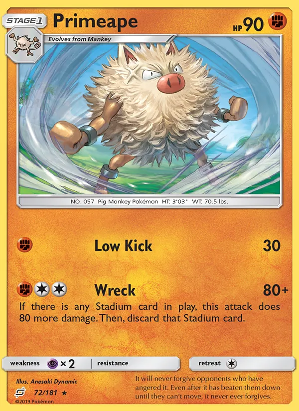 Primeape #72/181